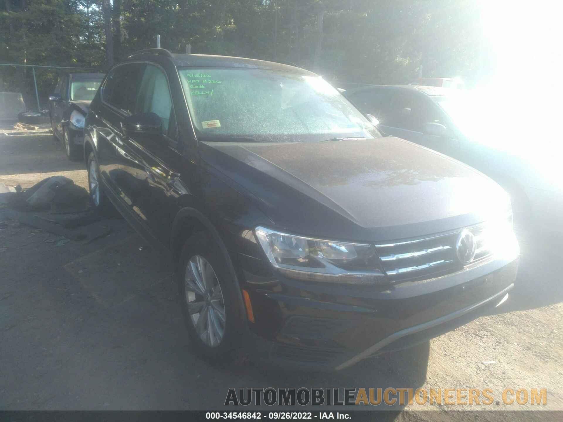 3VV2B7AX7KM158232 VOLKSWAGEN TIGUAN 2019