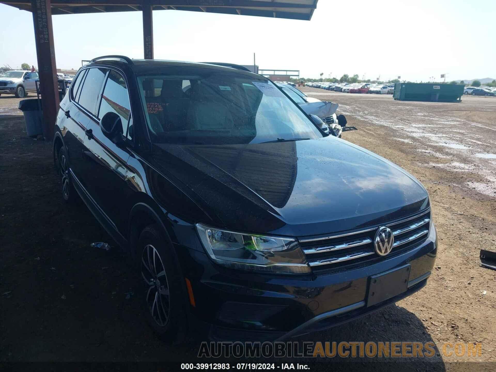 3VV2B7AX7MM020662 VOLKSWAGEN TIGUAN 2021