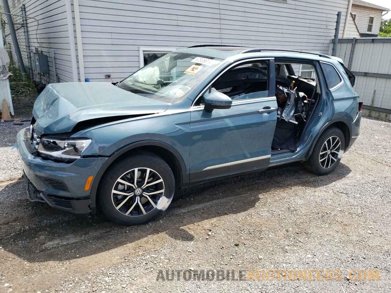 3VV2B7AX7MM060207 VOLKSWAGEN TIGUAN 2021