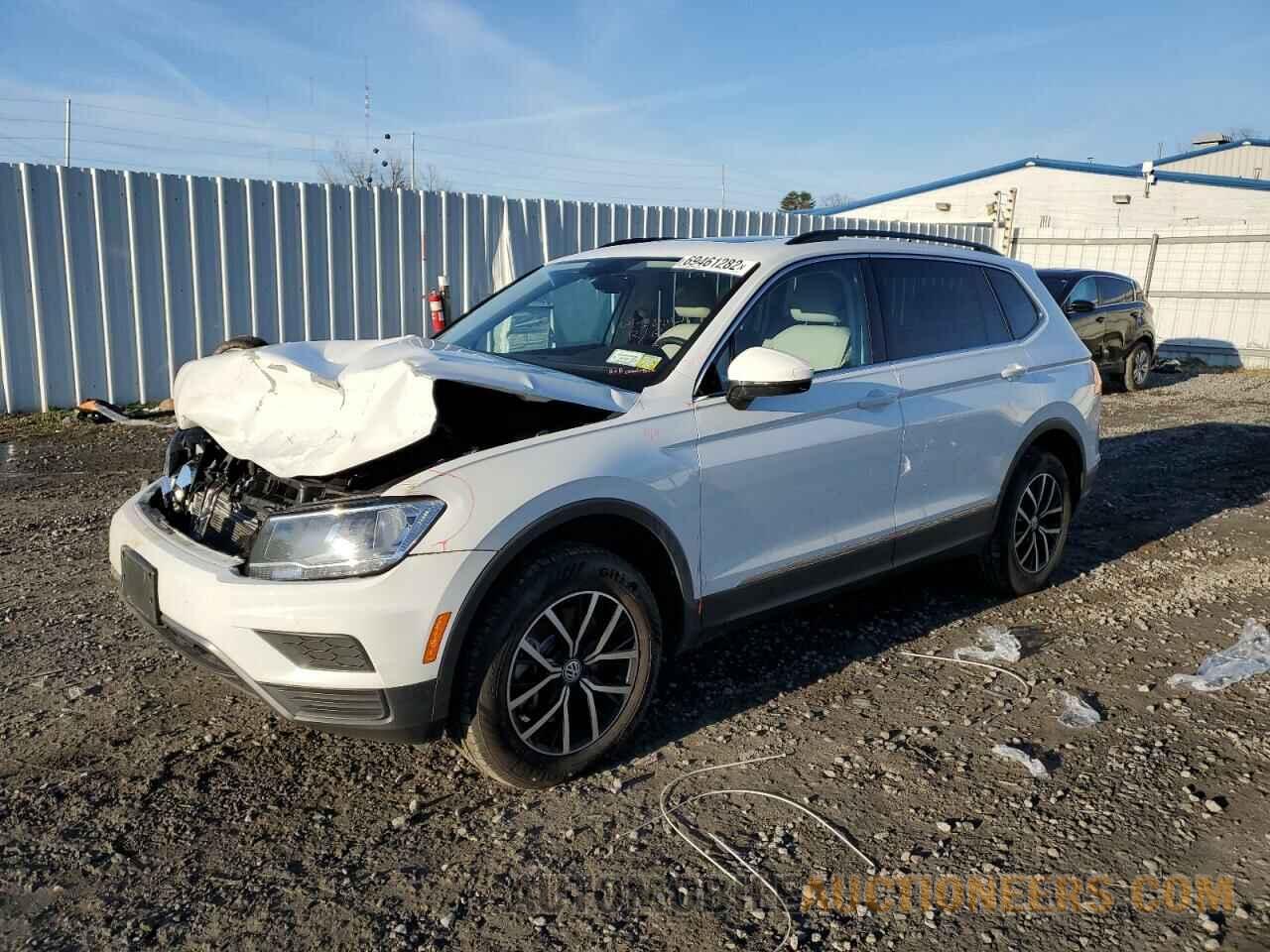 3VV2B7AX8MM144505 VOLKSWAGEN TIGUAN 2021