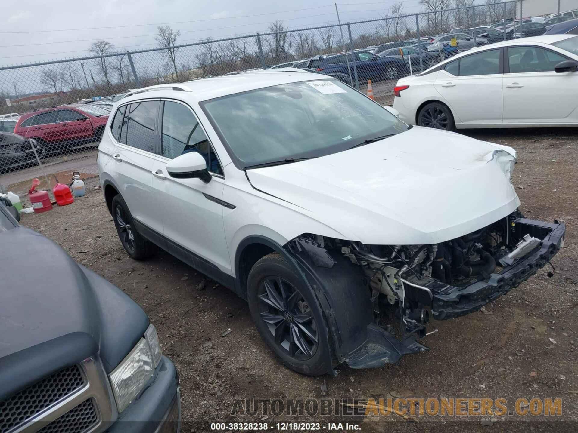 3VV2B7AX8NM097588 VOLKSWAGEN TIGUAN 2022