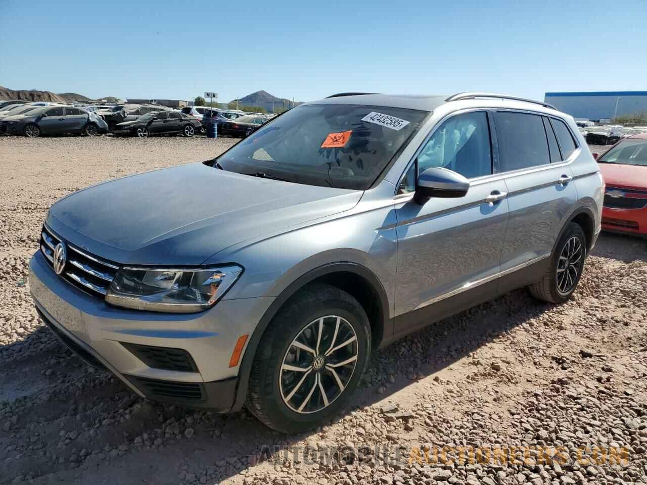 3VV2B7AX9MM107821 VOLKSWAGEN TIGUAN 2021