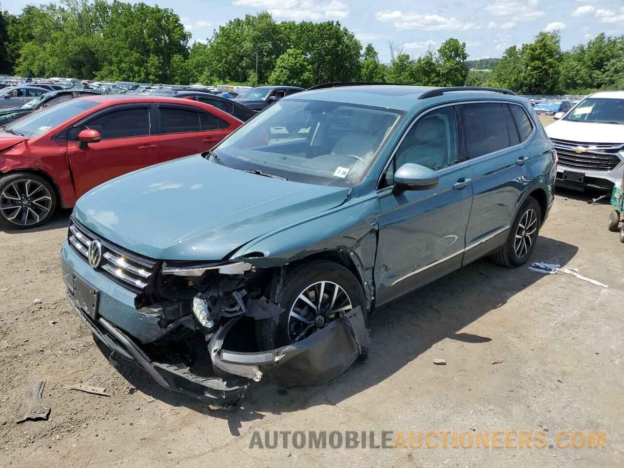 3VV2B7AX9MM124053 VOLKSWAGEN TIGUAN 2021