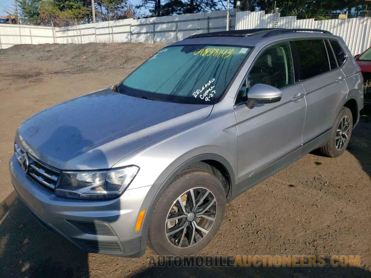 3VV2B7AX9MM132220 VOLKSWAGEN TIGUAN 2021