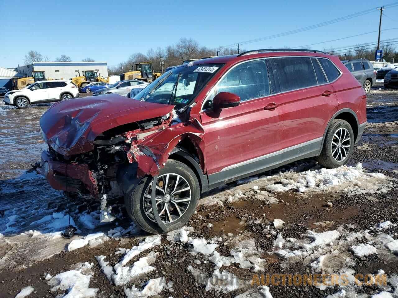 3VV2B7AX9MM157487 VOLKSWAGEN TIGUAN 2021