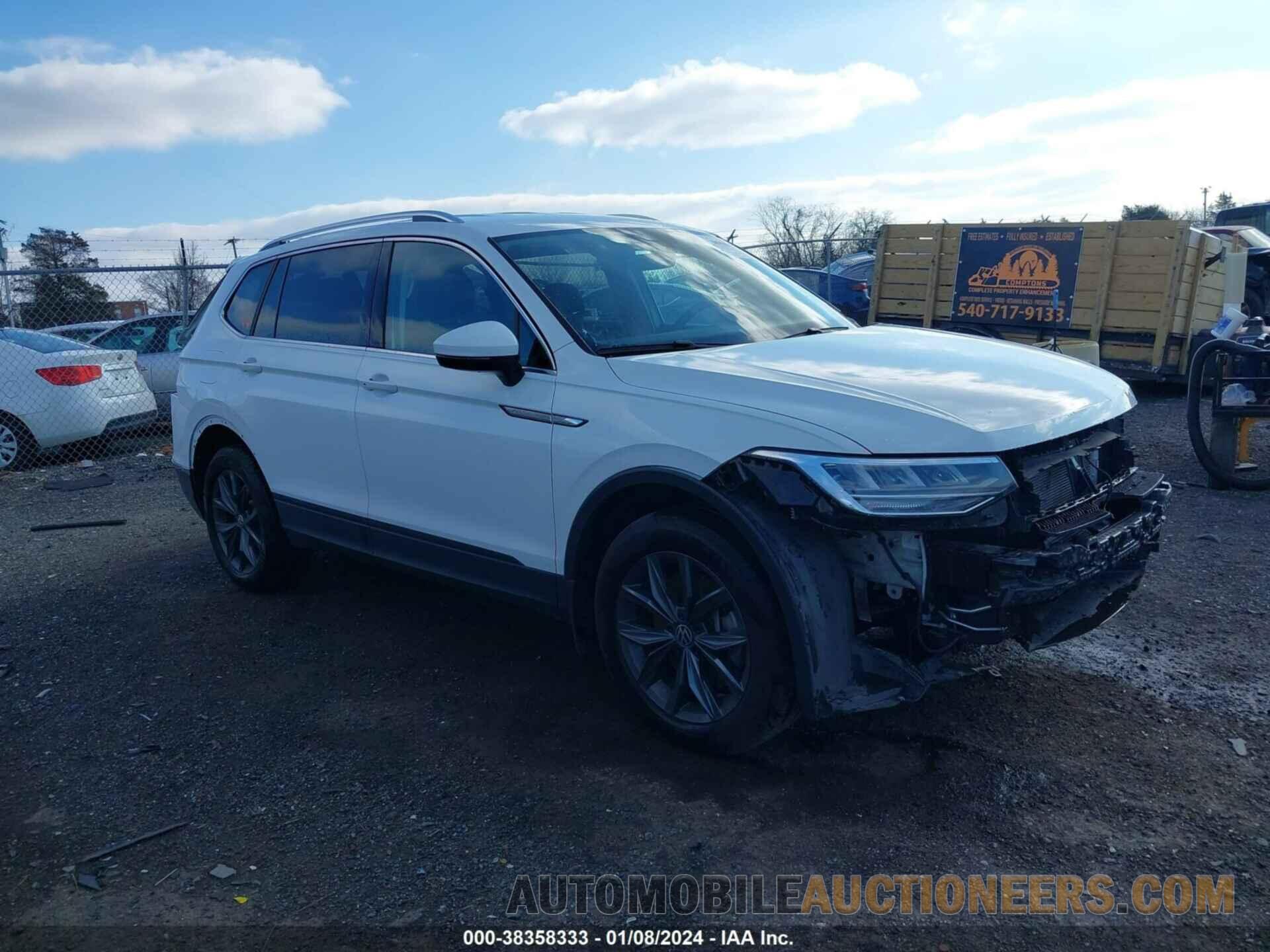 3VV2B7AXXNM046111 VOLKSWAGEN TIGUAN 2022