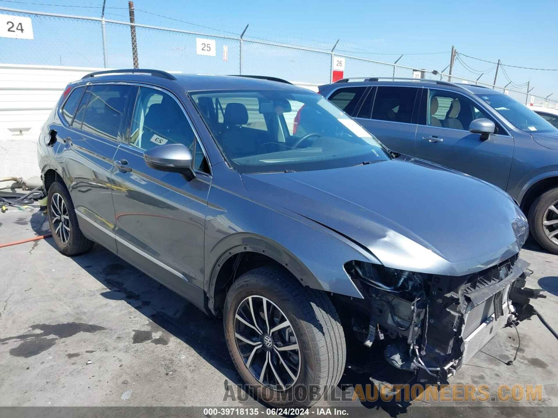 3VV3B7AX0MM103547 VOLKSWAGEN TIGUAN 2021