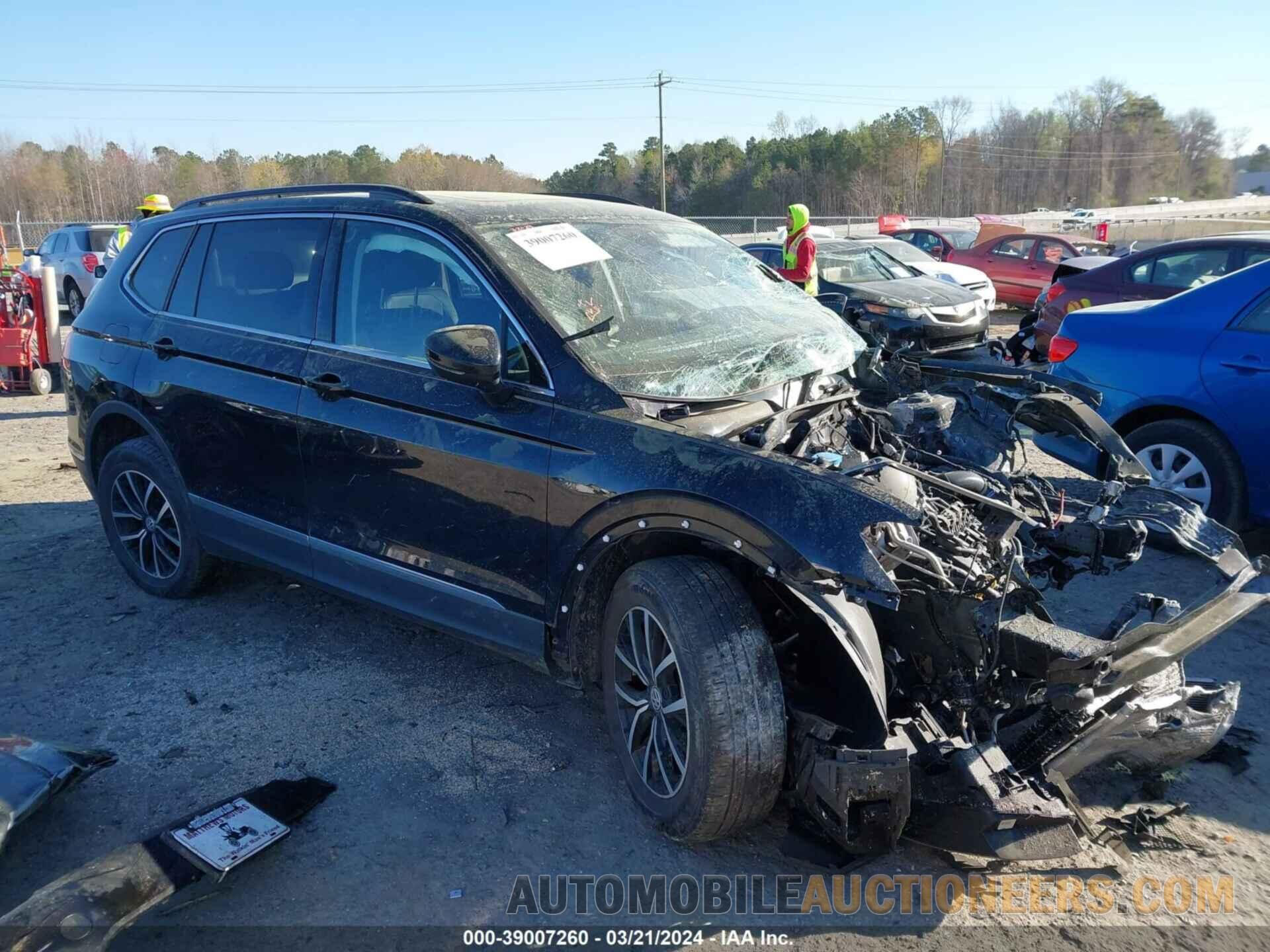 3VV3B7AX0MM114855 VOLKSWAGEN TIGUAN 2021