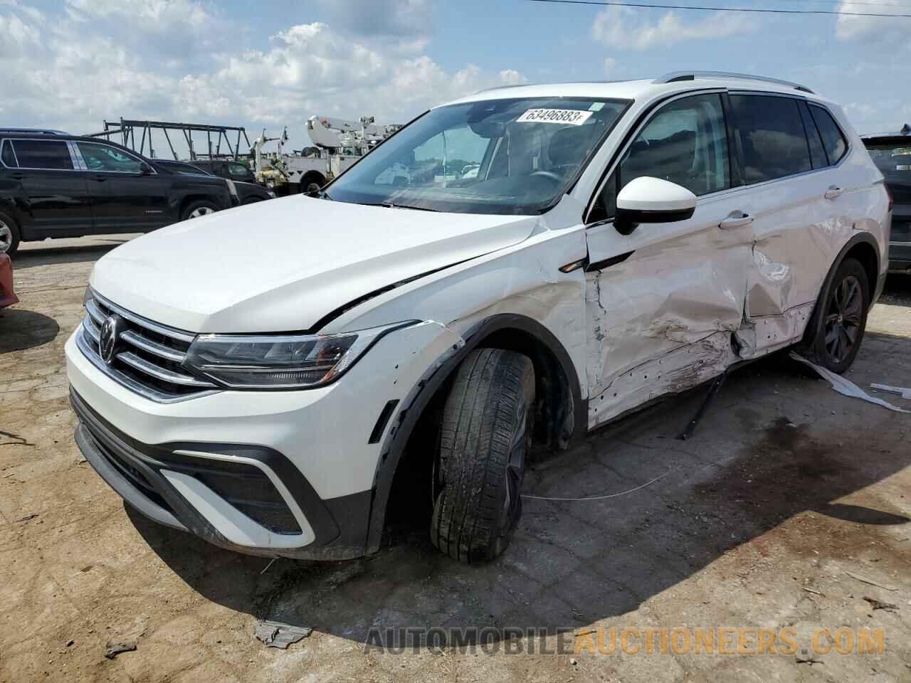 3VV3B7AX0NM114145 VOLKSWAGEN TIGUAN 2022