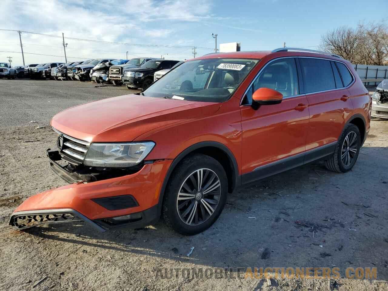 3VV3B7AX1JM001251 VOLKSWAGEN TIGUAN 2018