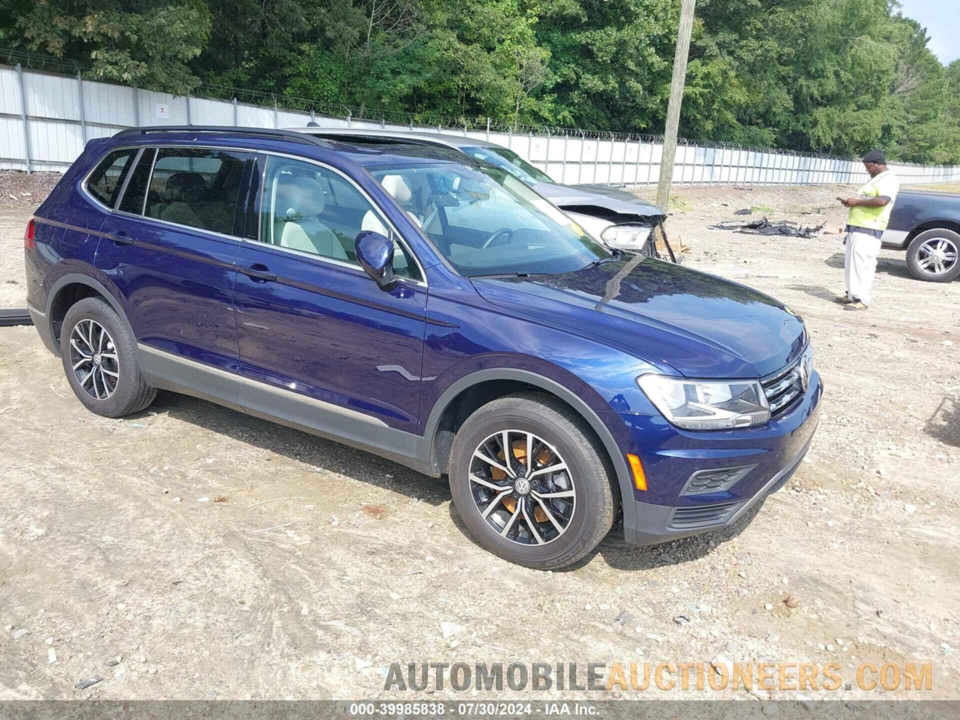 3VV3B7AX1MM108286 VOLKSWAGEN TIGUAN 2021