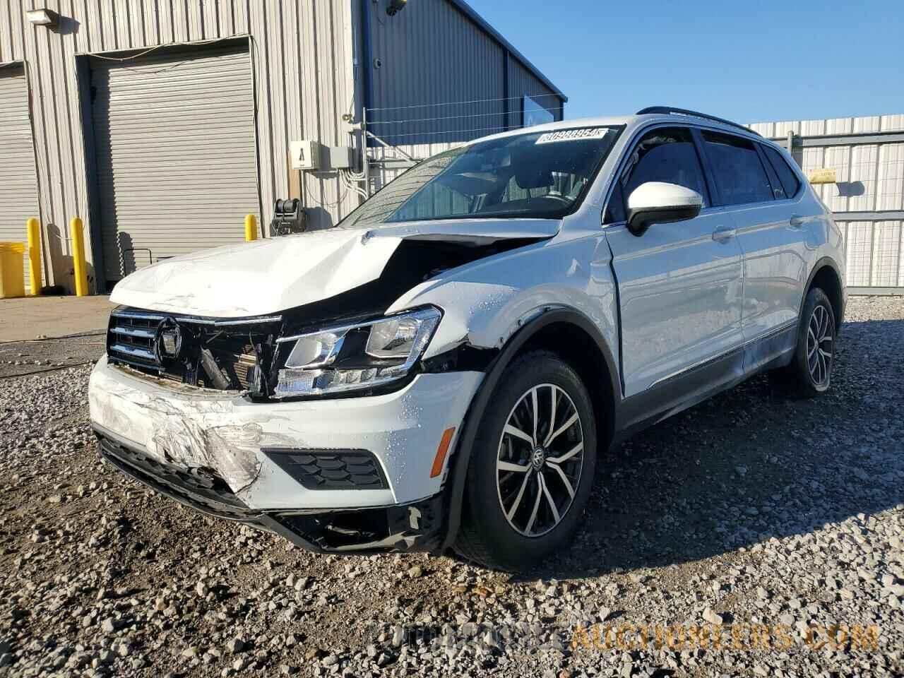 3VV3B7AX1MM114394 VOLKSWAGEN TIGUAN 2021