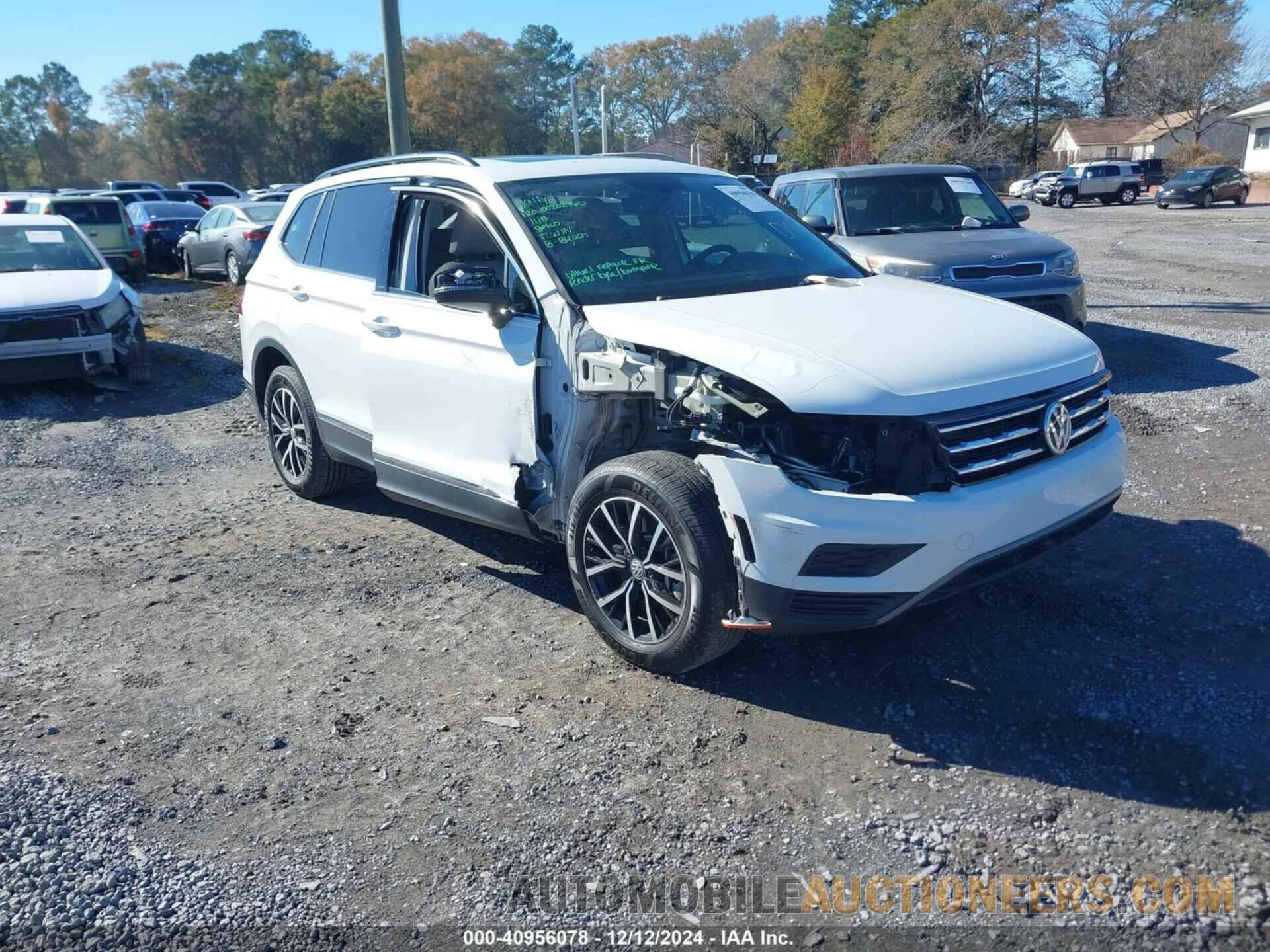 3VV3B7AX1MM122978 VOLKSWAGEN TIGUAN 2021