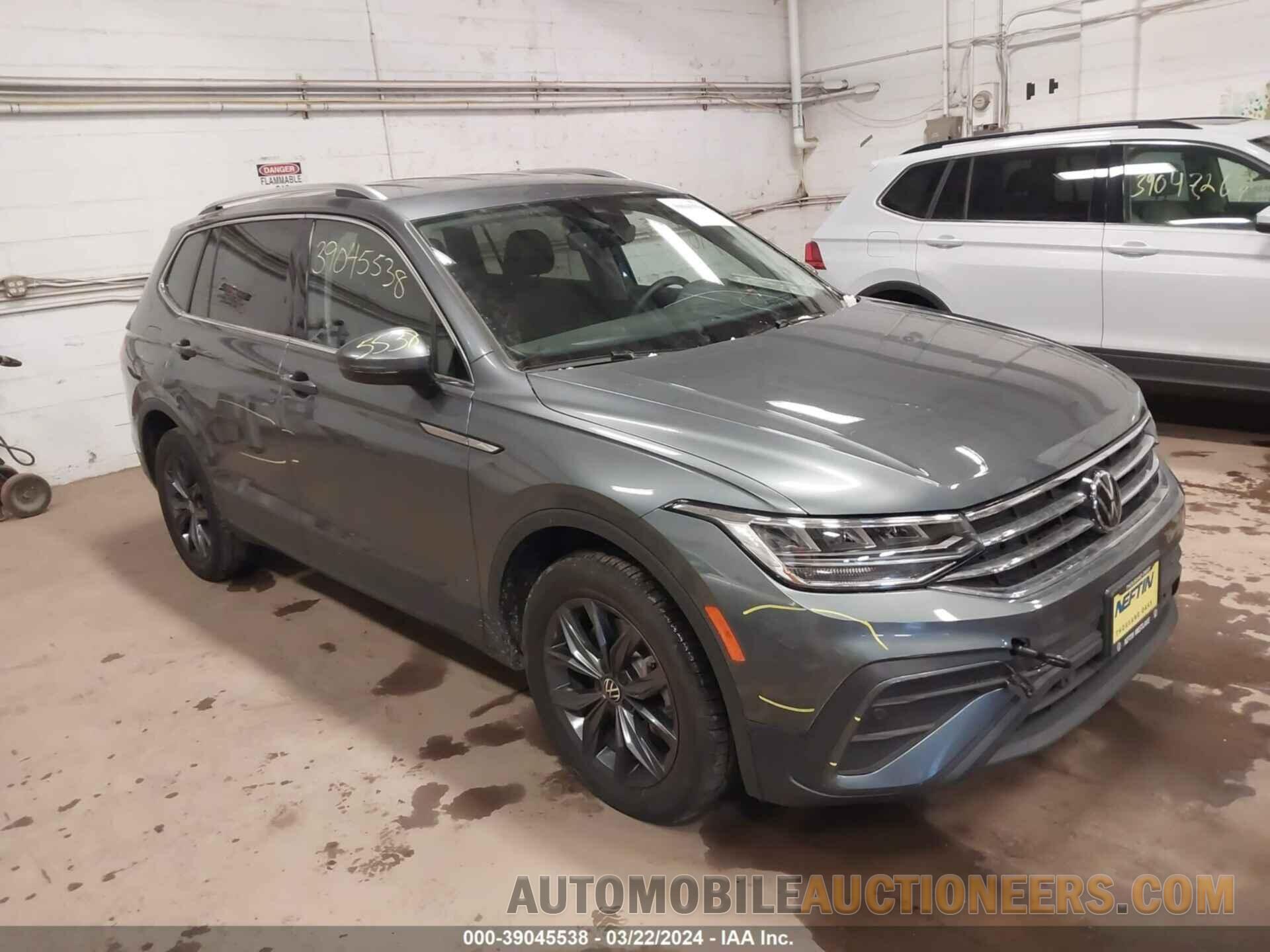 3VV3B7AX1NM115224 VOLKSWAGEN TIGUAN 2022