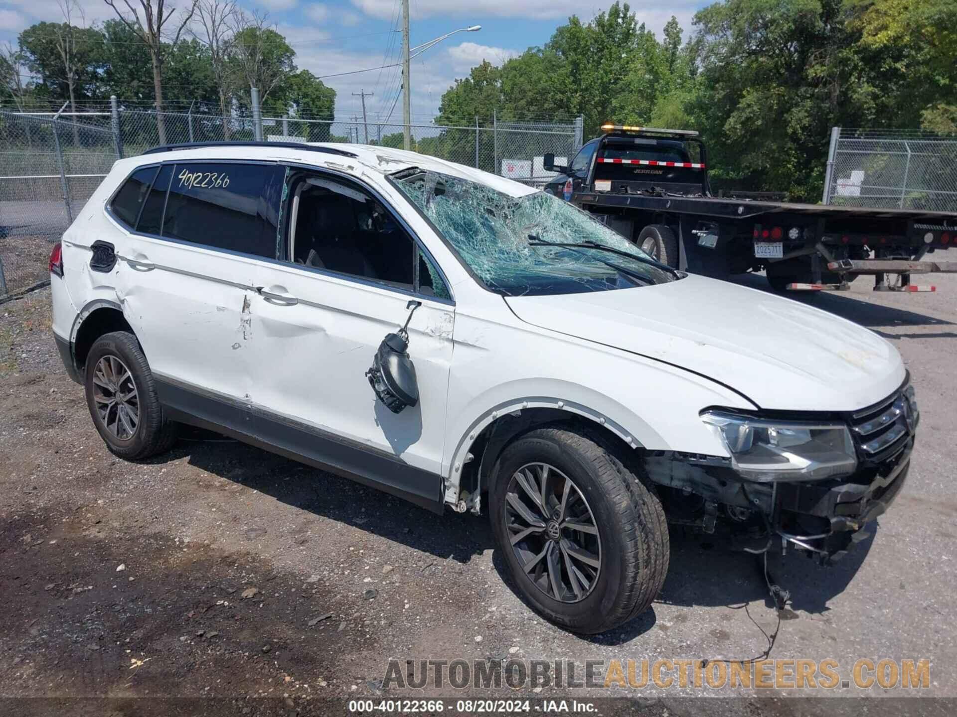 3VV3B7AX2JM207825 VOLKSWAGEN TIGUAN 2018