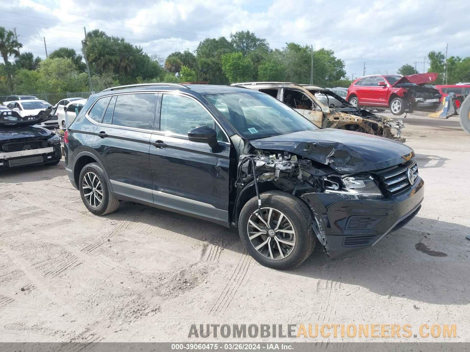 3VV3B7AX2MM039186 VOLKSWAGEN TIGUAN 2021