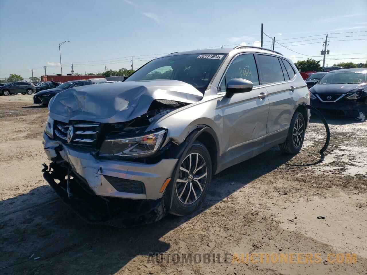 3VV3B7AX2MM054089 VOLKSWAGEN TIGUAN 2021