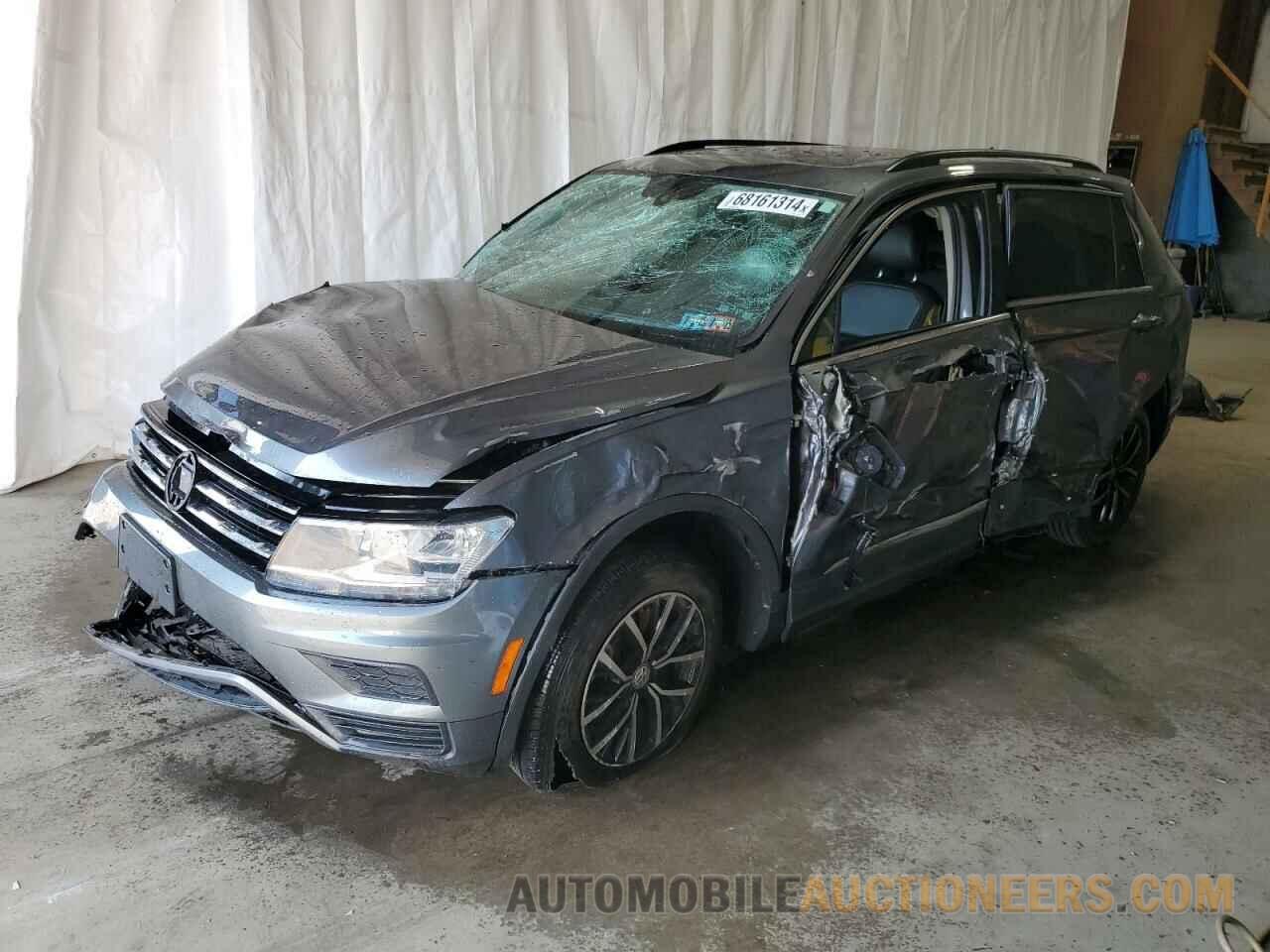 3VV3B7AX2MM112525 VOLKSWAGEN TIGUAN 2021