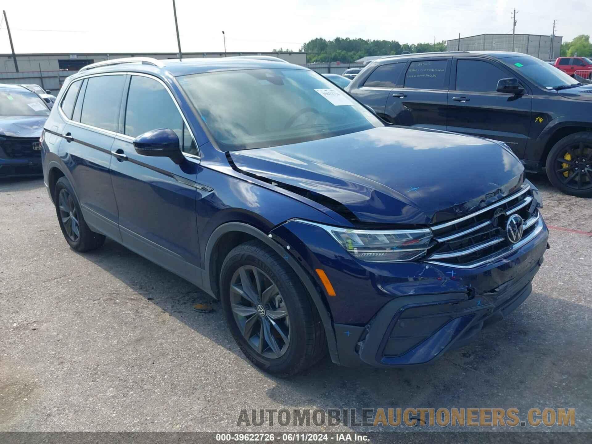 3VV3B7AX2NM159376 VOLKSWAGEN TIGUAN 2022