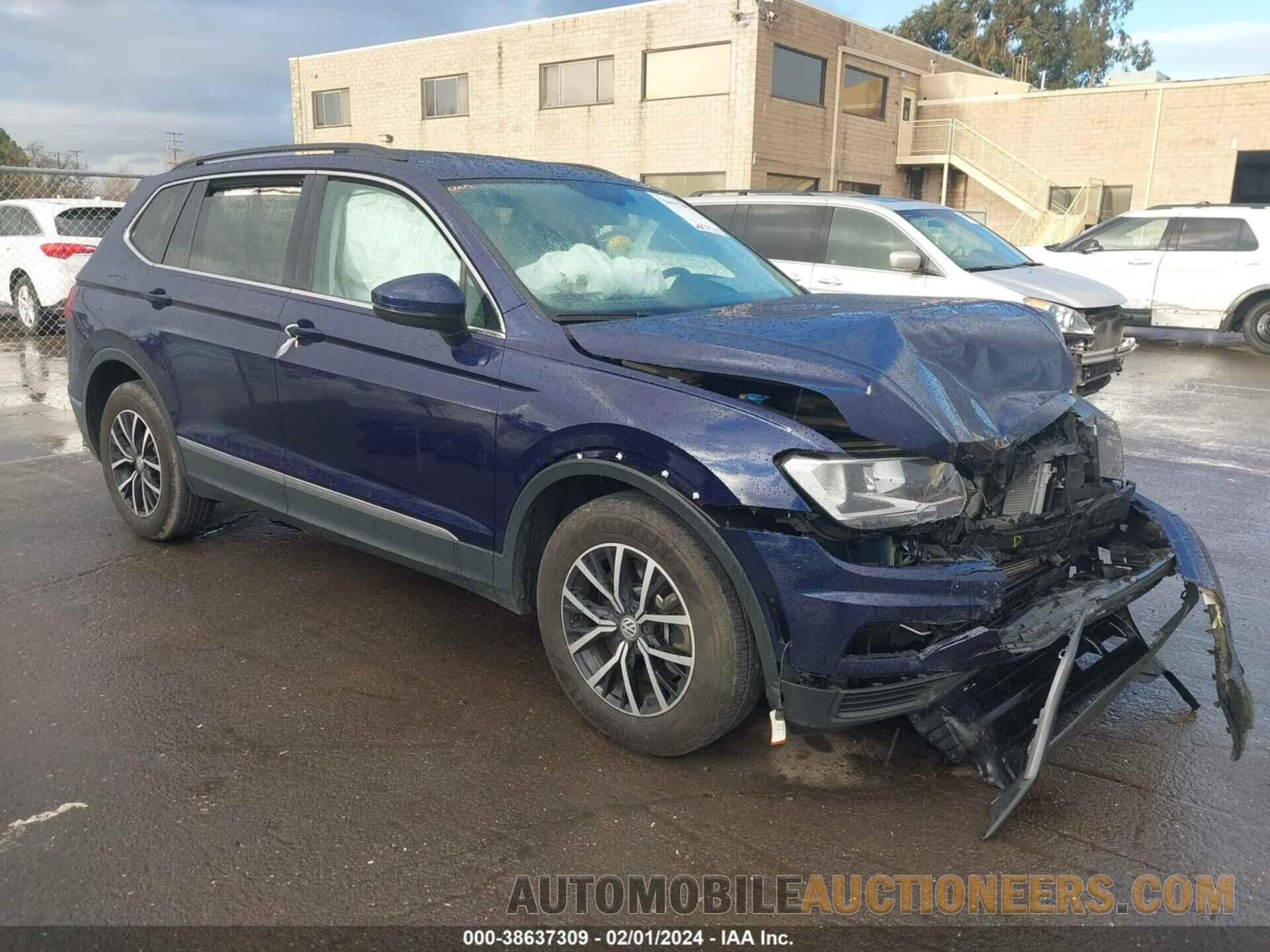 3VV3B7AX3MM047376 VOLKSWAGEN TIGUAN 2021