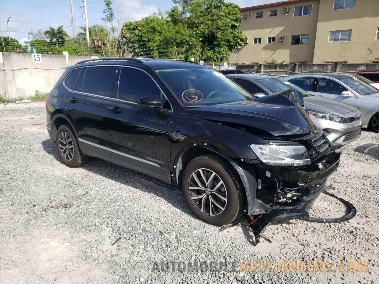 3VV3B7AX3MM153620 VOLKSWAGEN TIGUAN 2021