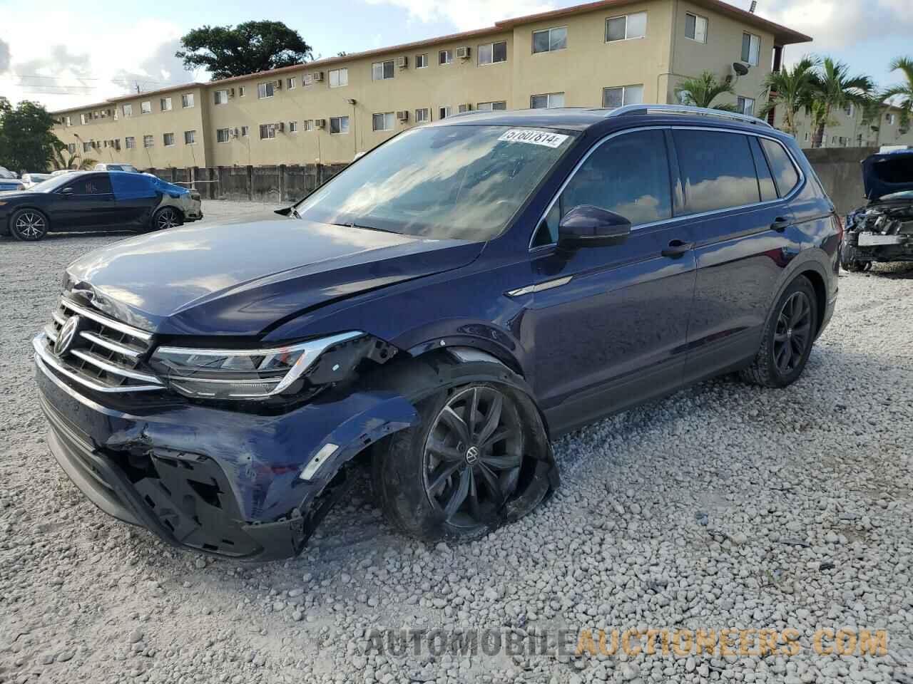 3VV3B7AX4NM036176 VOLKSWAGEN TIGUAN 2022