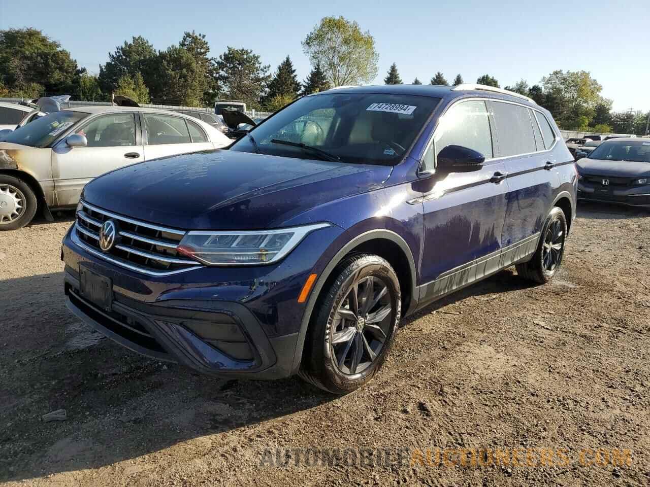 3VV3B7AX4NM043337 VOLKSWAGEN TIGUAN 2022