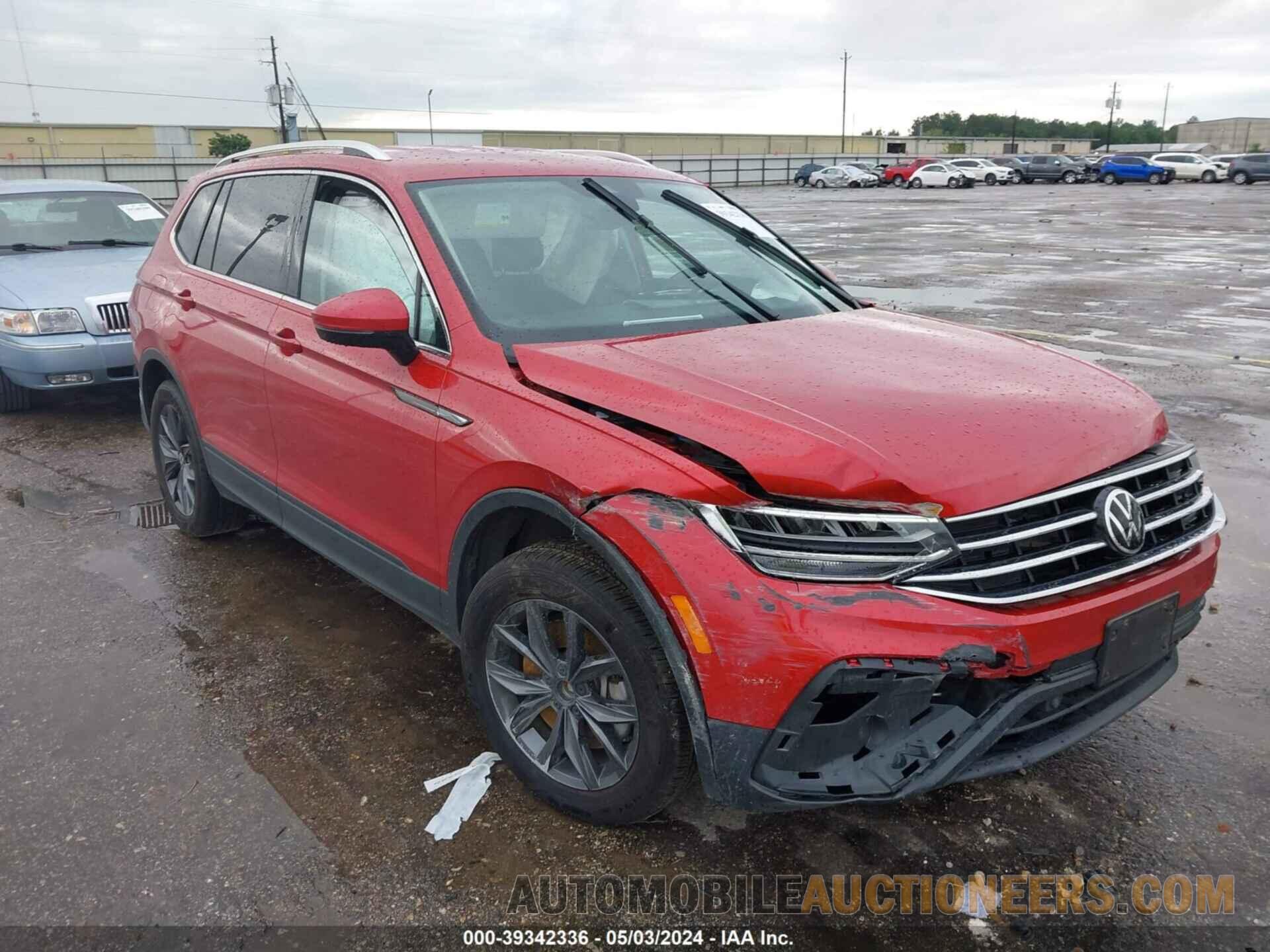 3VV3B7AX4NM125195 VOLKSWAGEN TIGUAN 2022