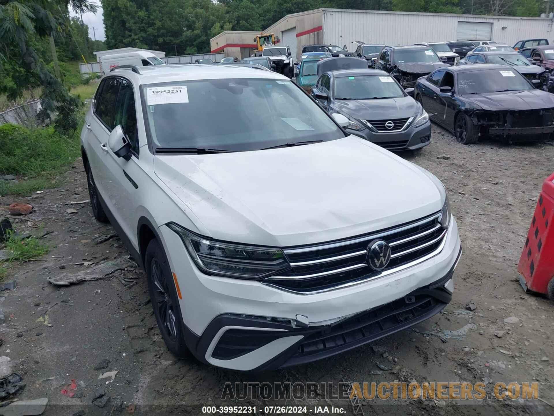 3VV3B7AX4RM133402 VOLKSWAGEN TIGUAN 2024