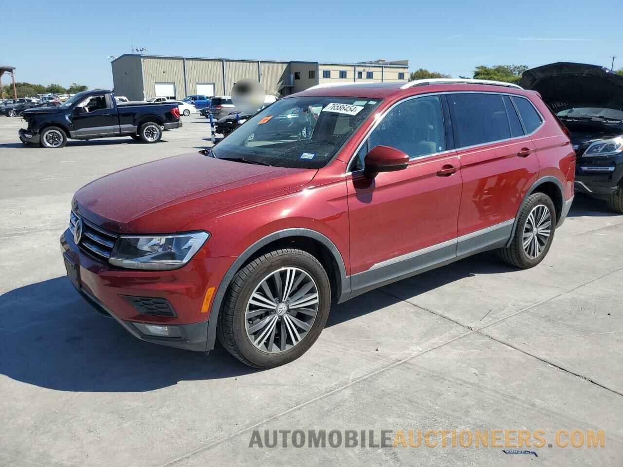 3VV3B7AX6JM019535 VOLKSWAGEN TIGUAN 2018