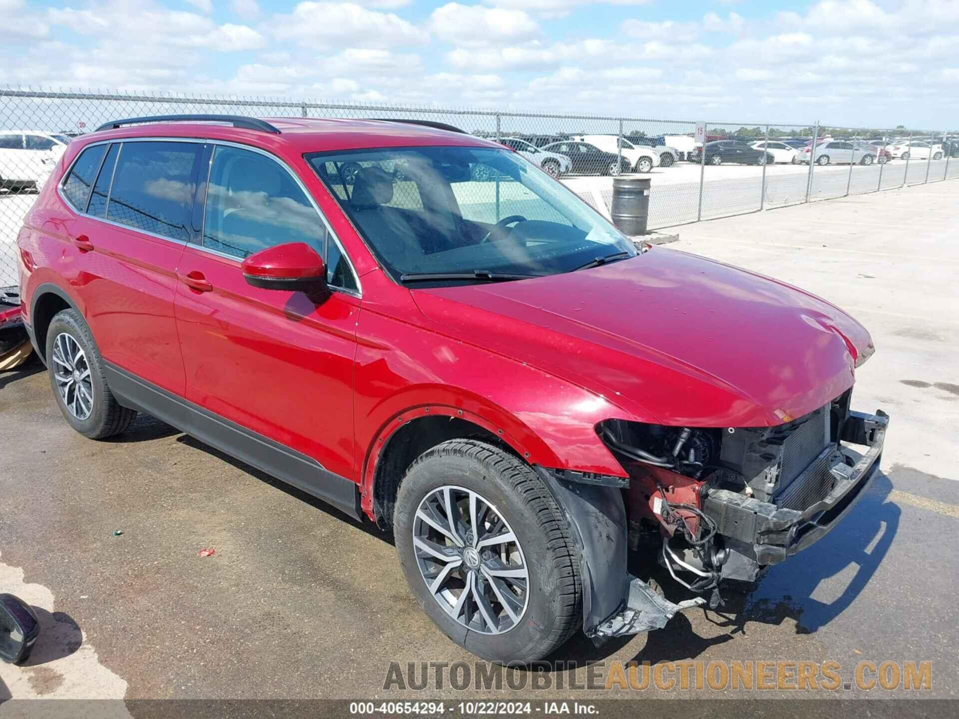 3VV3B7AX6KM099792 VOLKSWAGEN TIGUAN 2019