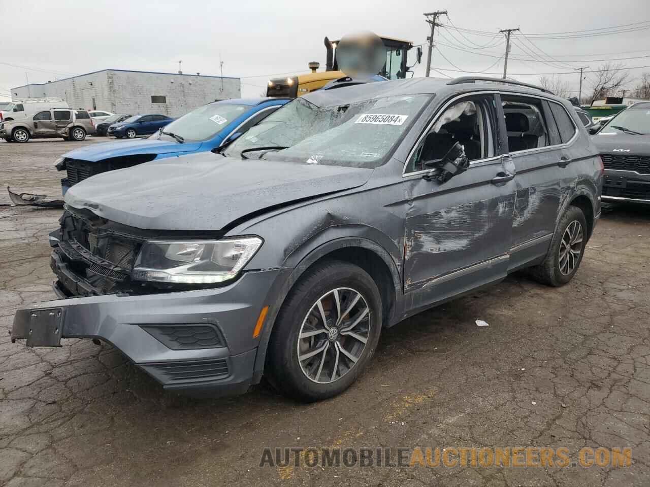 3VV3B7AX6MM009916 VOLKSWAGEN TIGUAN 2021