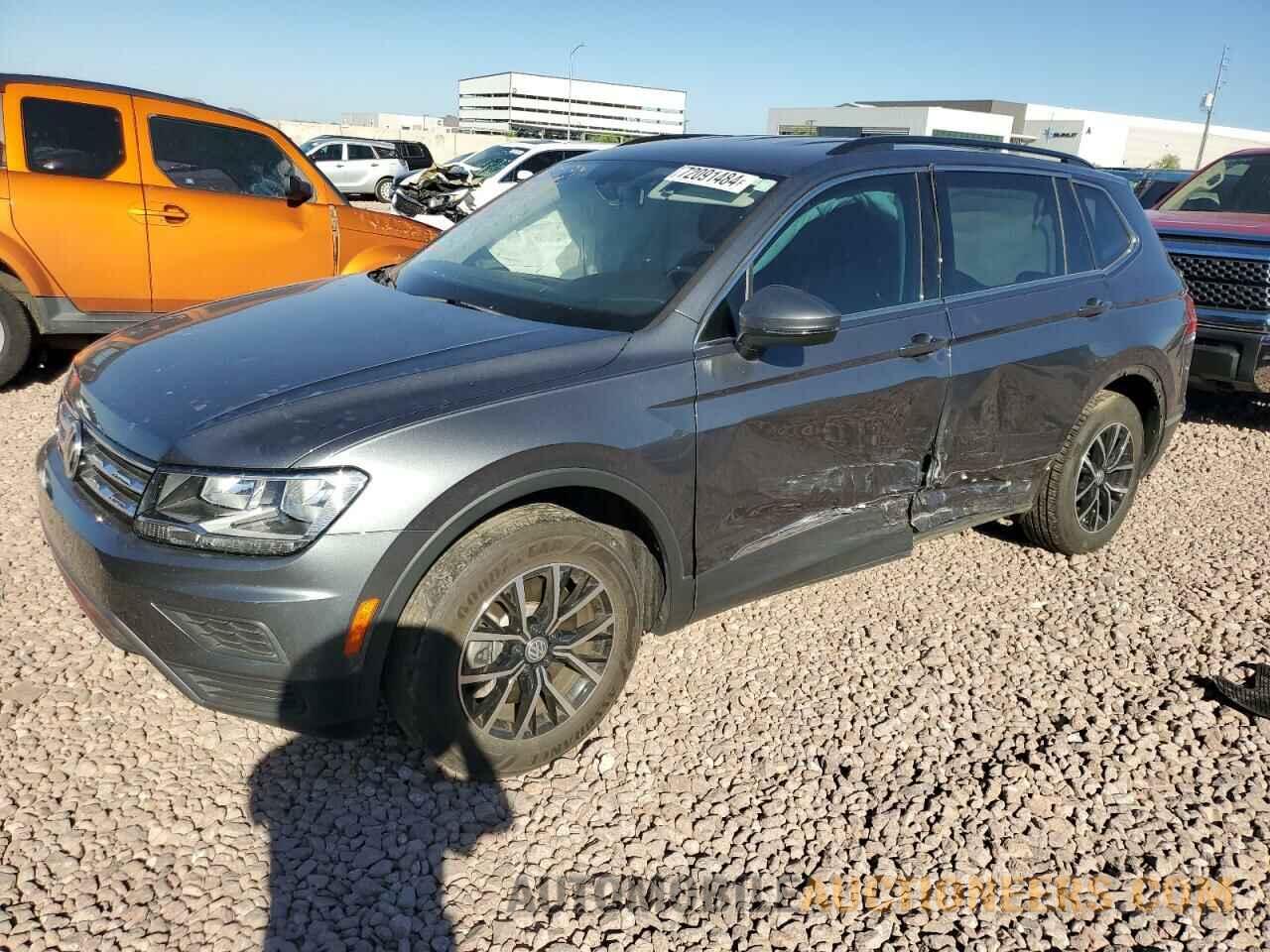 3VV3B7AX6MM095387 VOLKSWAGEN TIGUAN 2021