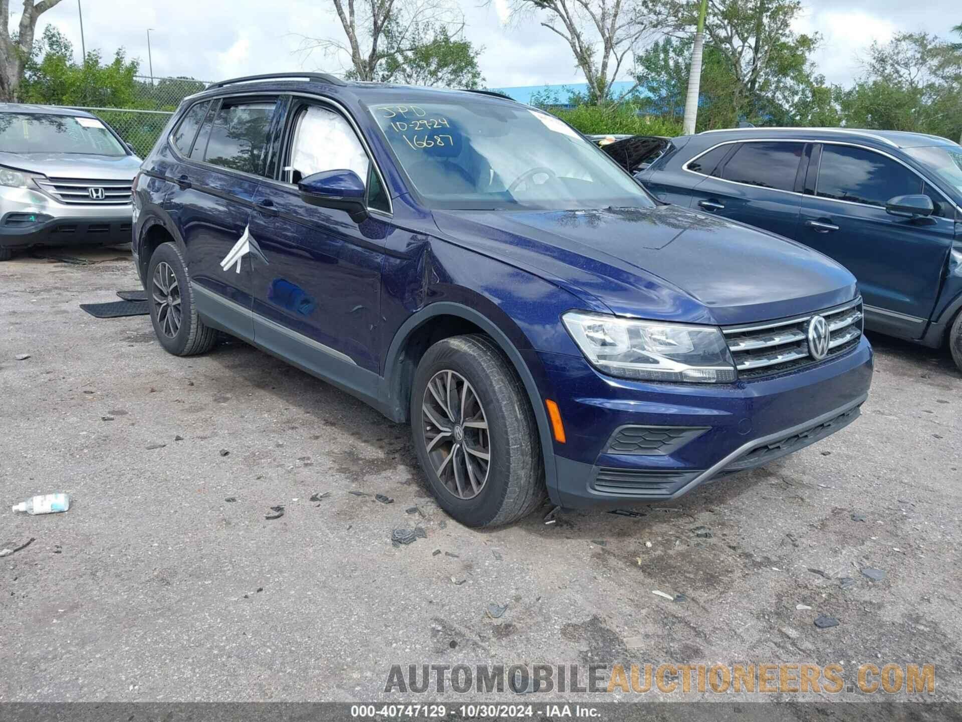 3VV3B7AX6MM115850 VOLKSWAGEN TIGUAN 2021