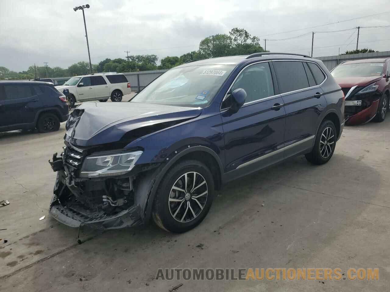 3VV3B7AX6MM123253 VOLKSWAGEN TIGUAN 2021