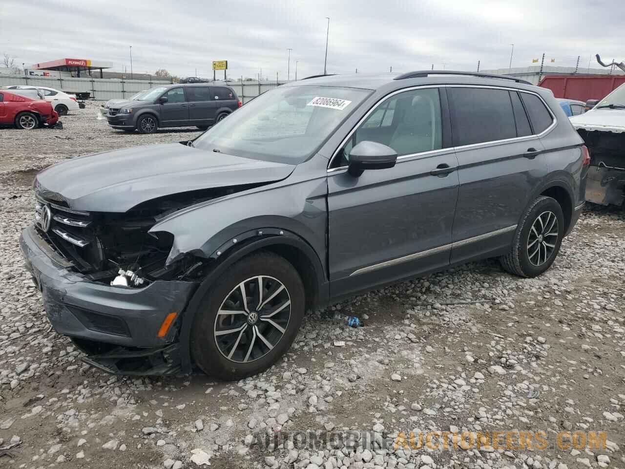 3VV3B7AX6MM125388 VOLKSWAGEN TIGUAN 2021