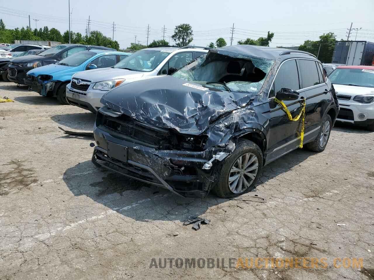 3VV3B7AX7JM222580 VOLKSWAGEN TIGUAN 2018