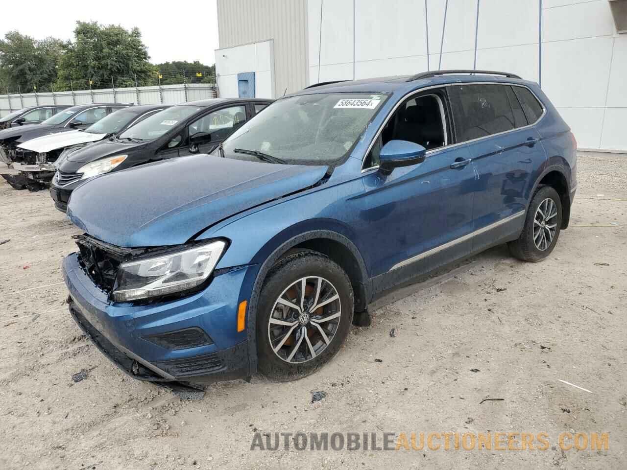 3VV3B7AX7LM114155 VOLKSWAGEN TIGUAN 2020