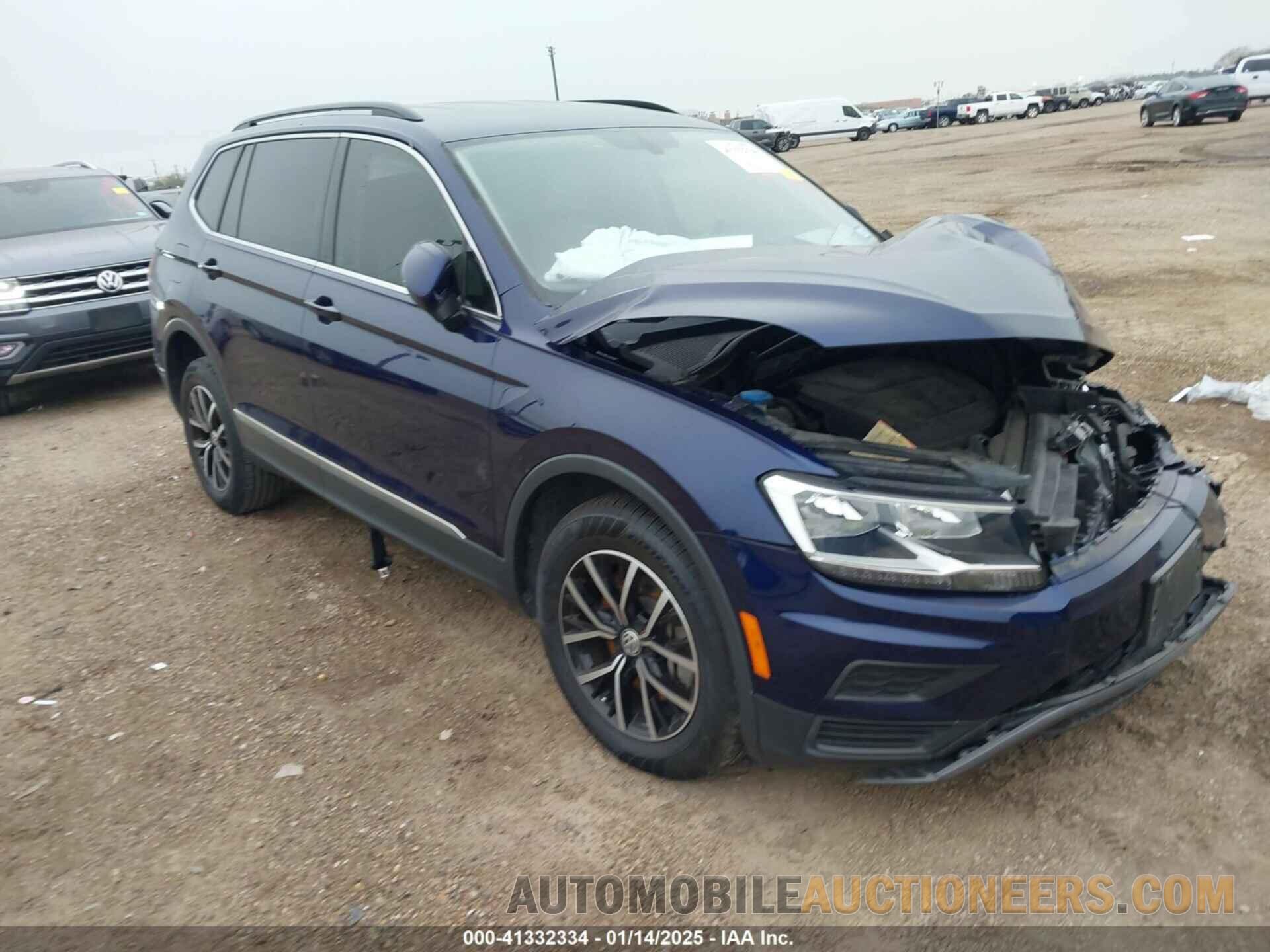 3VV3B7AX7MM122368 VOLKSWAGEN TIGUAN 2021