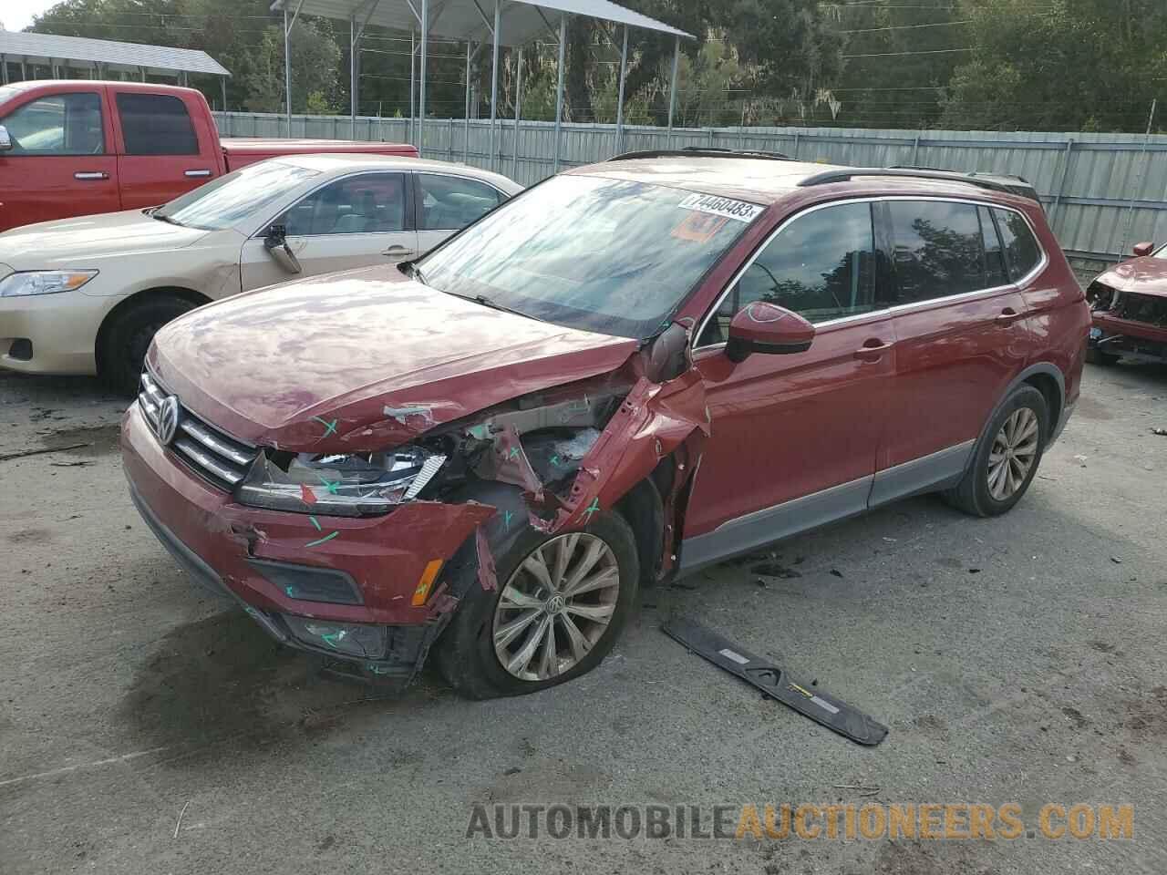 3VV3B7AX8JM010349 VOLKSWAGEN TIGUAN 2018