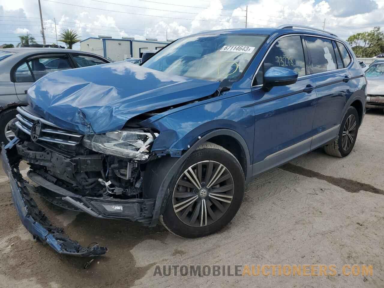 3VV3B7AX8KM013494 VOLKSWAGEN TIGUAN 2019