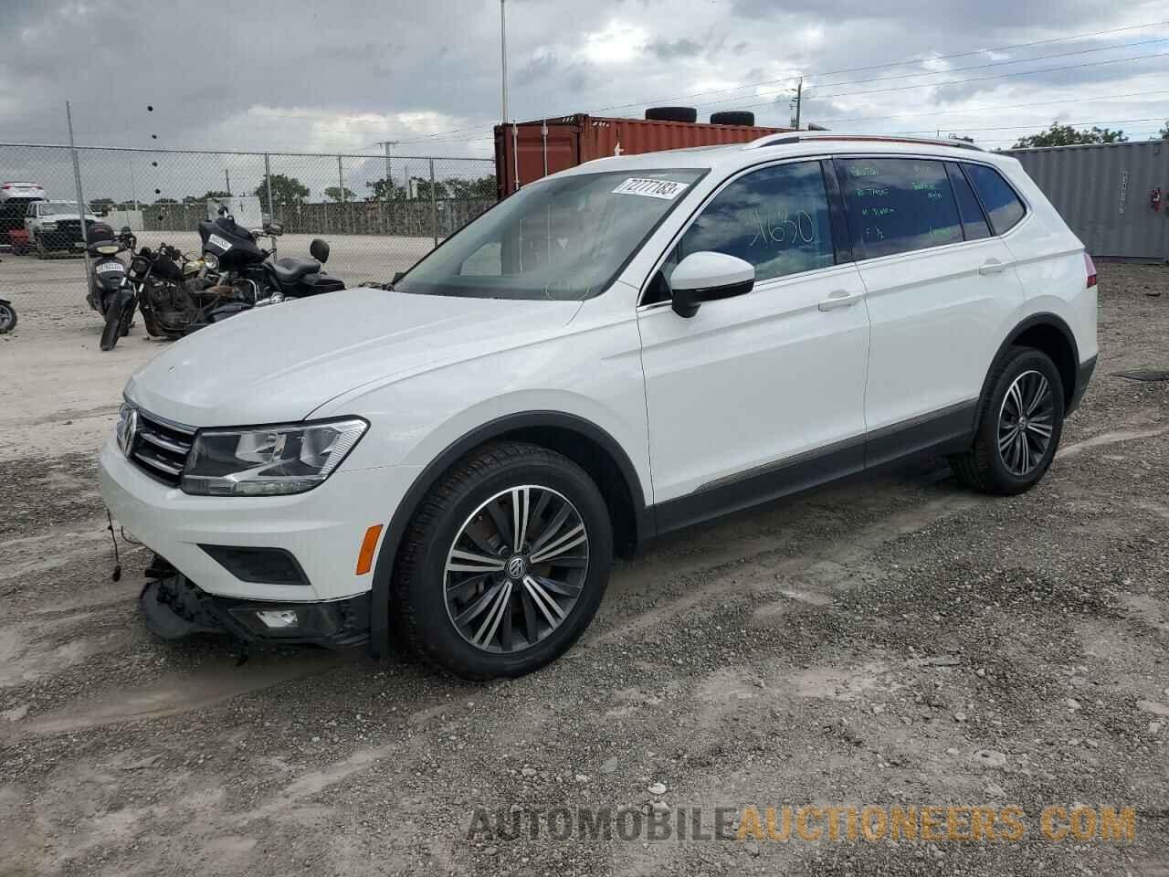 3VV3B7AX8KM087837 VOLKSWAGEN TIGUAN 2019