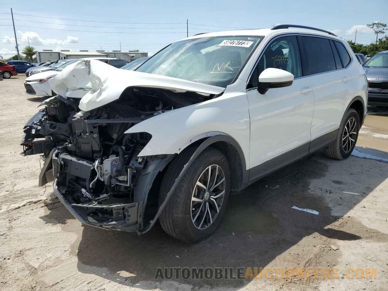 3VV3B7AX8MM053349 VOLKSWAGEN TIGUAN 2021