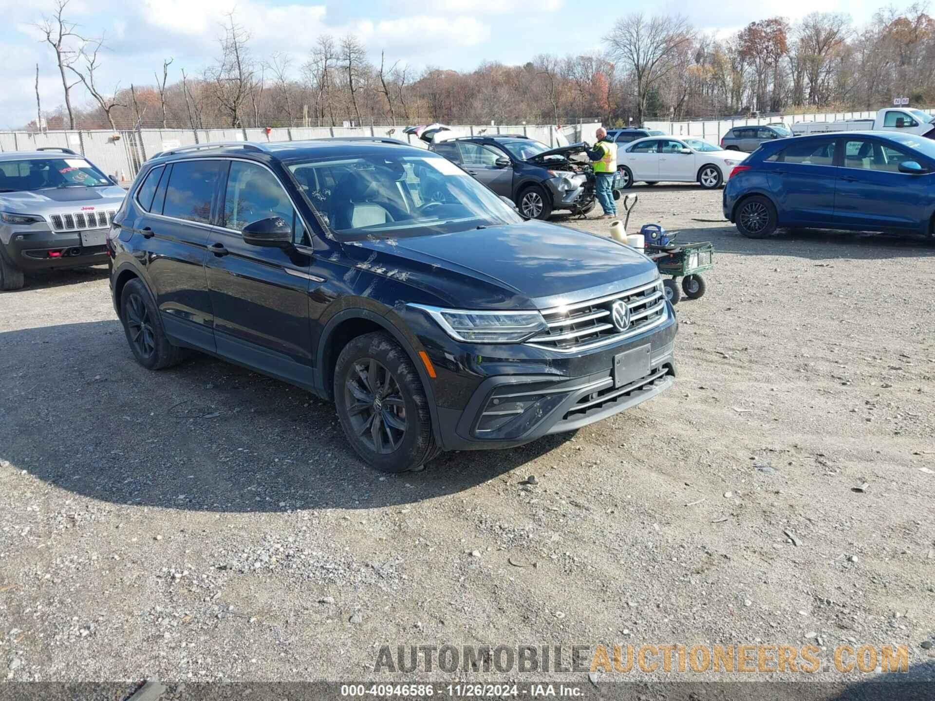 3VV3B7AX8NM163352 VOLKSWAGEN TIGUAN 2022