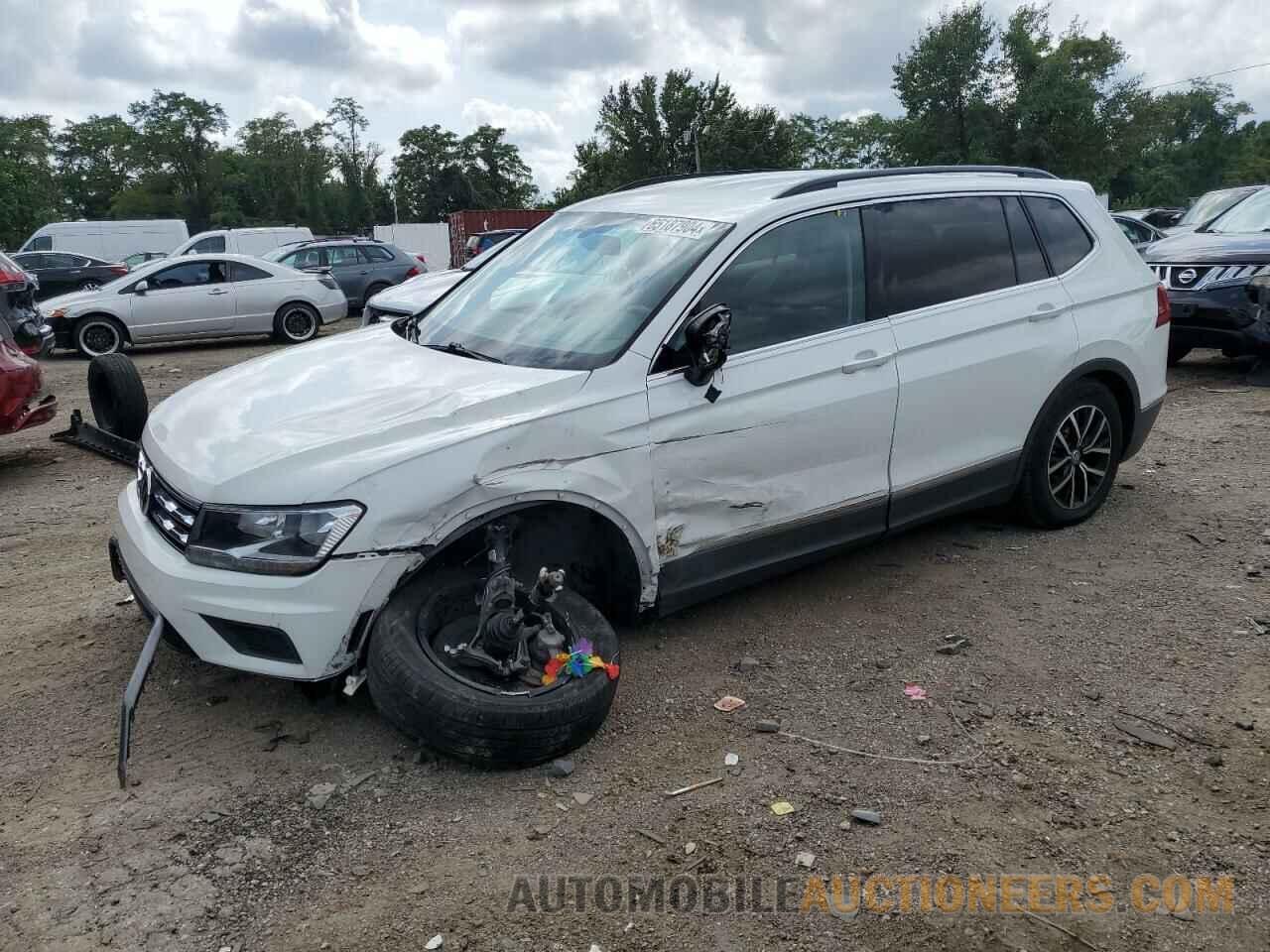 3VV3B7AX9MM000983 VOLKSWAGEN TIGUAN 2021