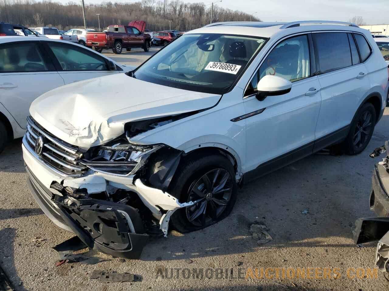 3VV3B7AX9NM014206 VOLKSWAGEN TIGUAN 2022