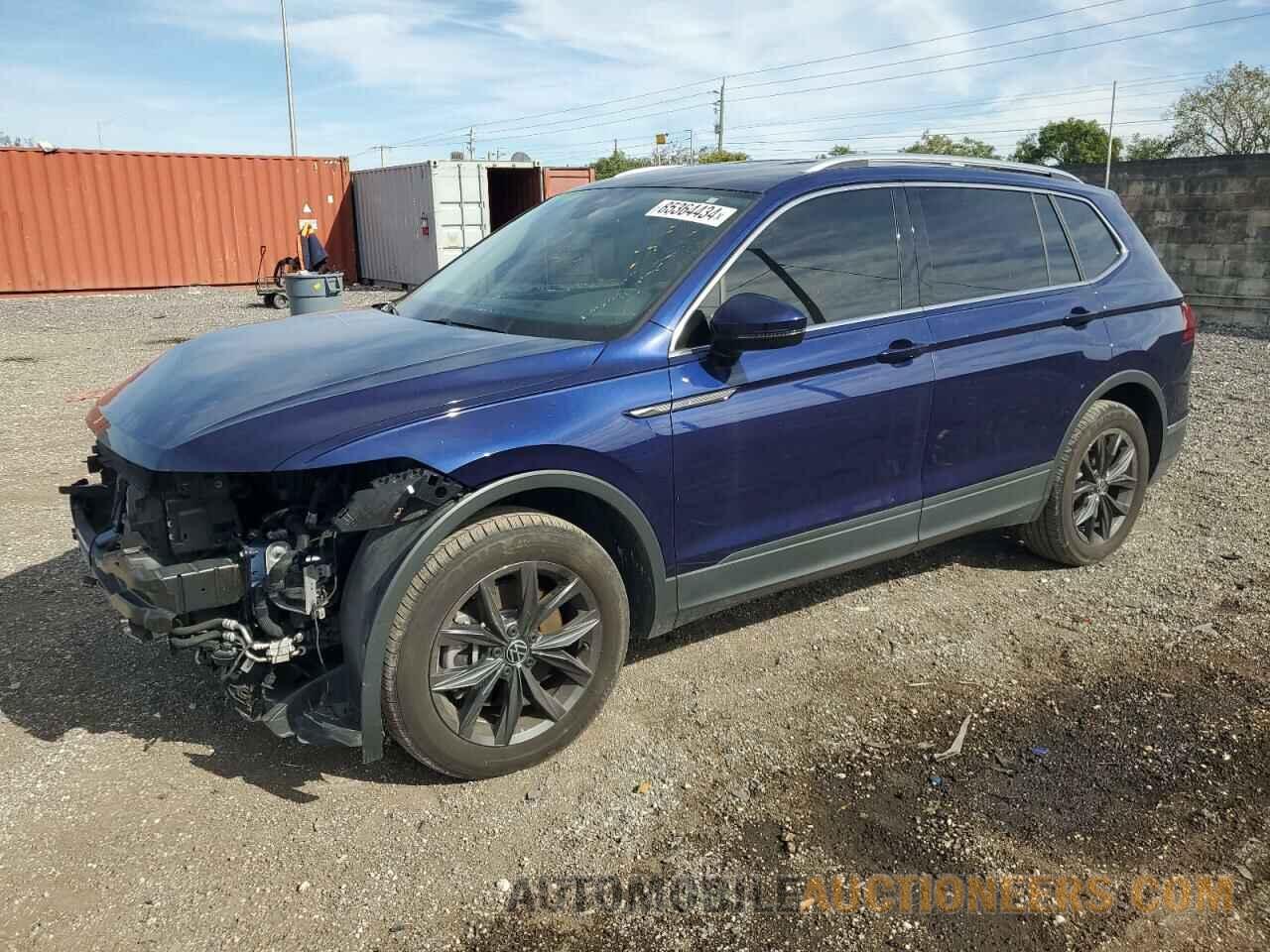 3VV3B7AX9NM021382 VOLKSWAGEN TIGUAN 2022