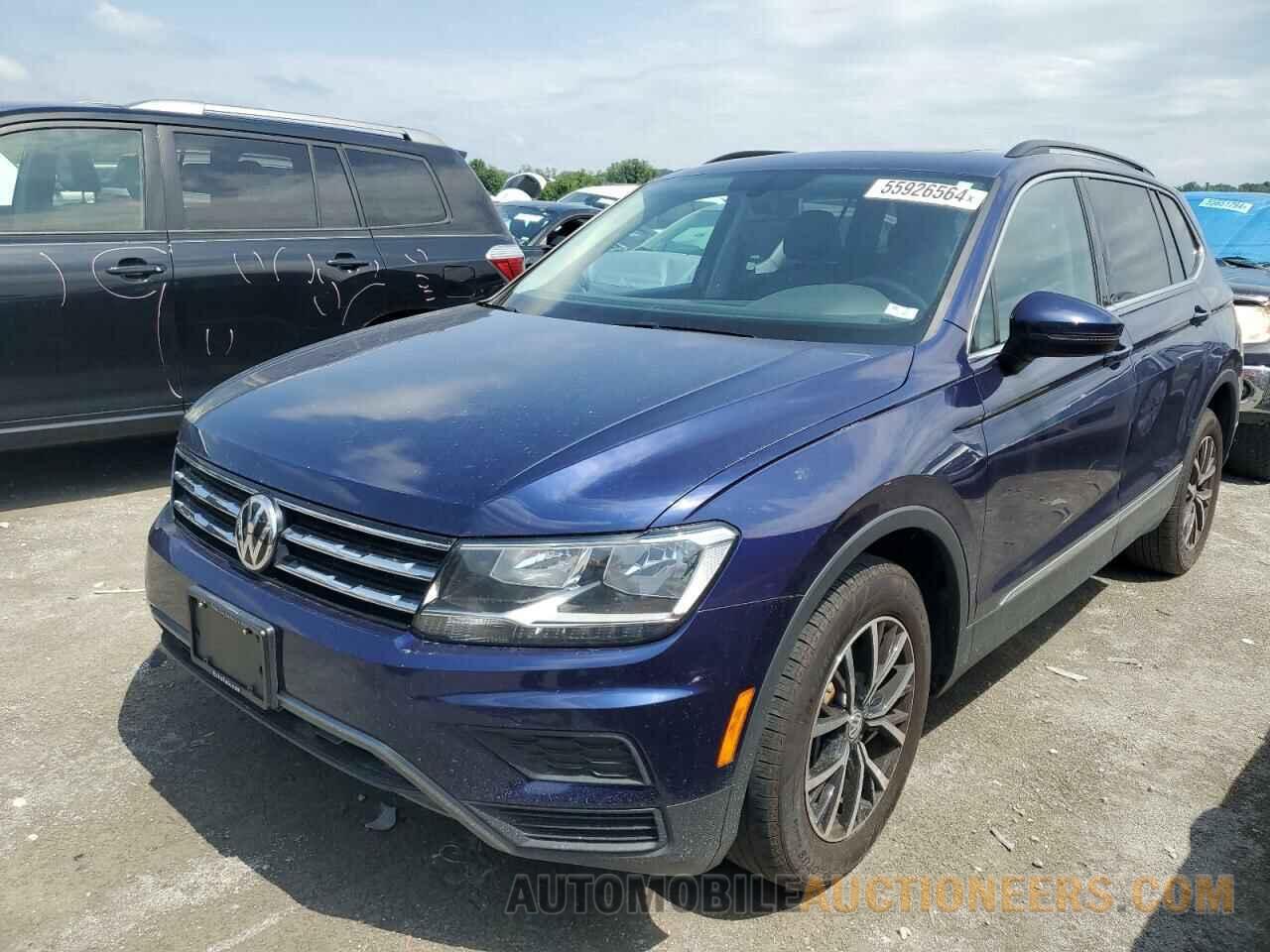 3VV3B7AXXMM078172 VOLKSWAGEN TIGUAN 2021