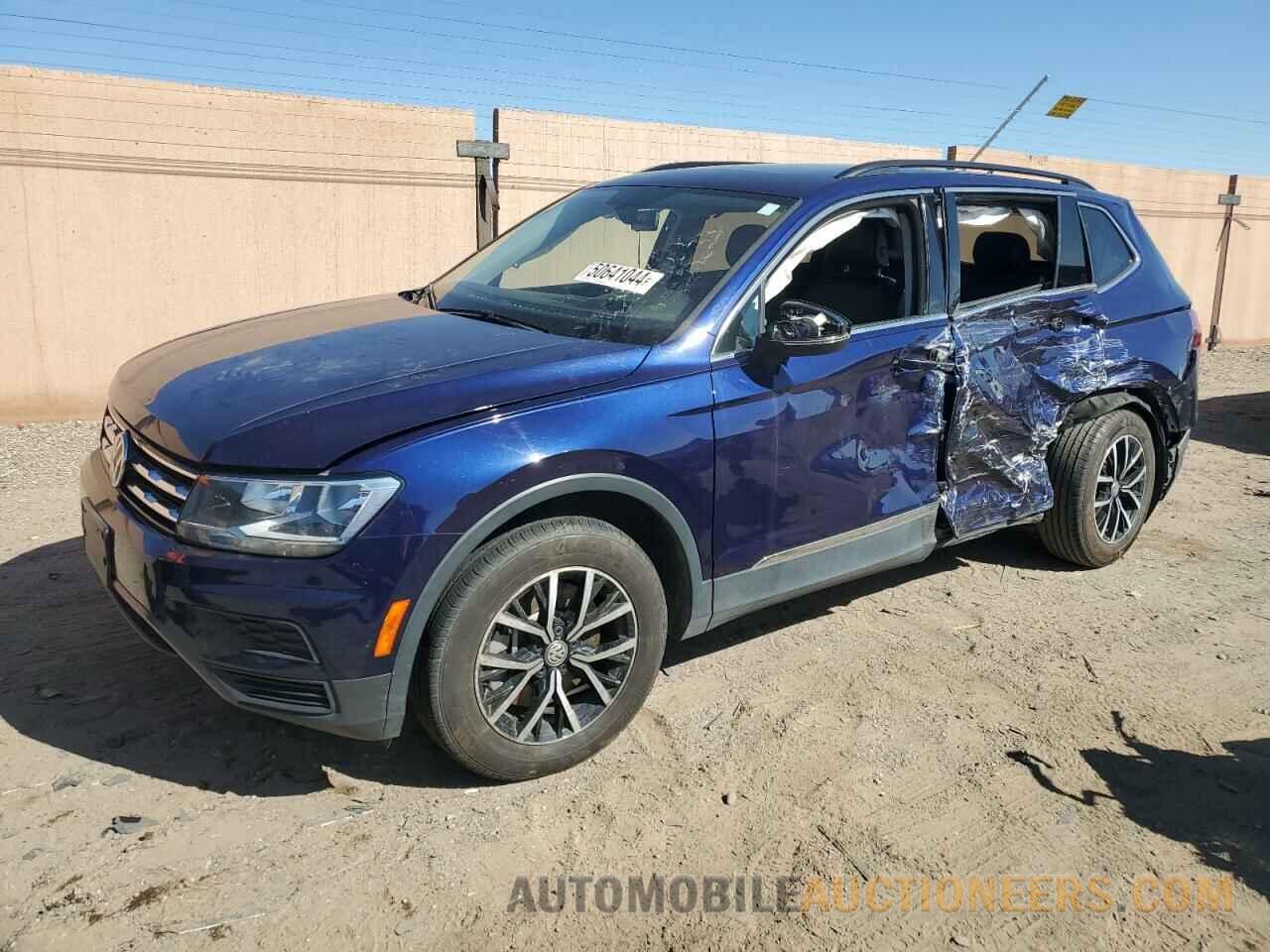 3VV3B7AXXMM118380 VOLKSWAGEN TIGUAN 2021