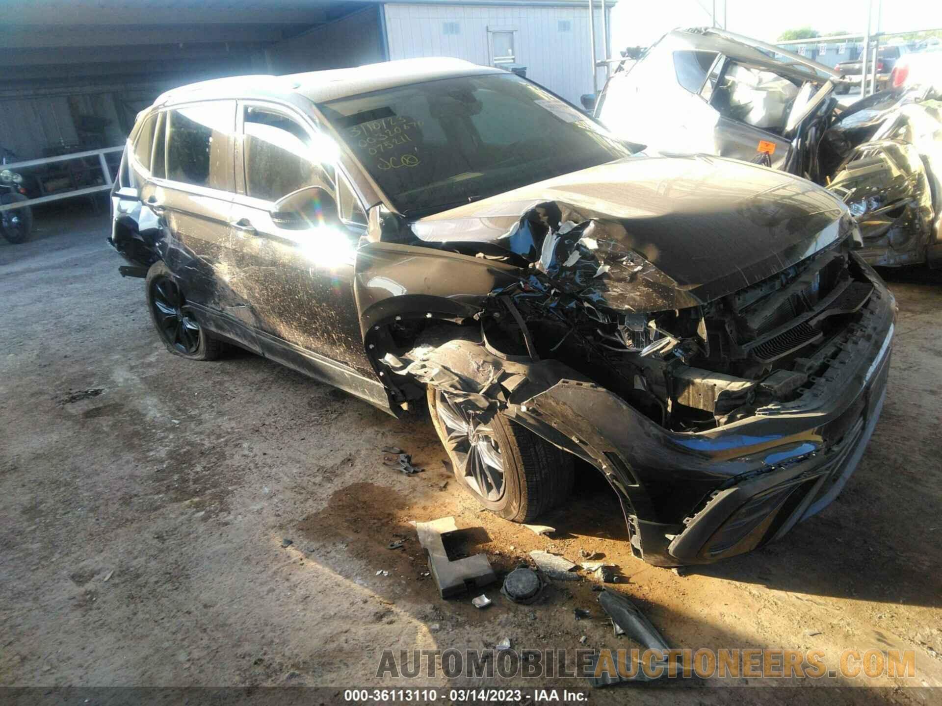 3VV3B7AXXNM075211 VOLKSWAGEN TIGUAN 2022